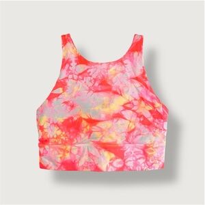 Lululemon | 8 | Energy Bra | High Neck Long Line | Shibori | Activewear | Sporty